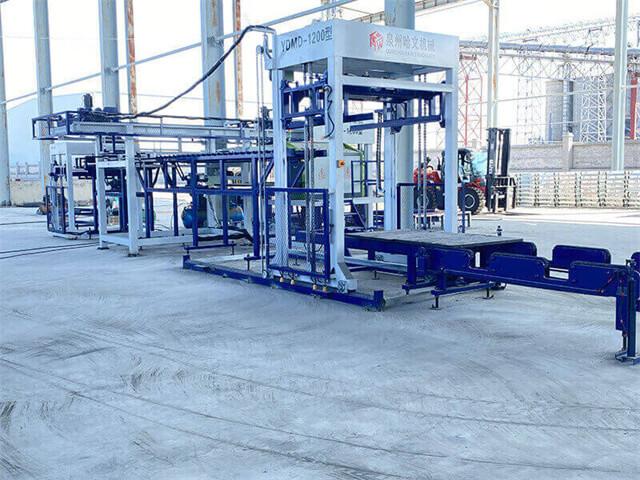Introduction for Automatic Offline Palletizing System for Block Making Machine
