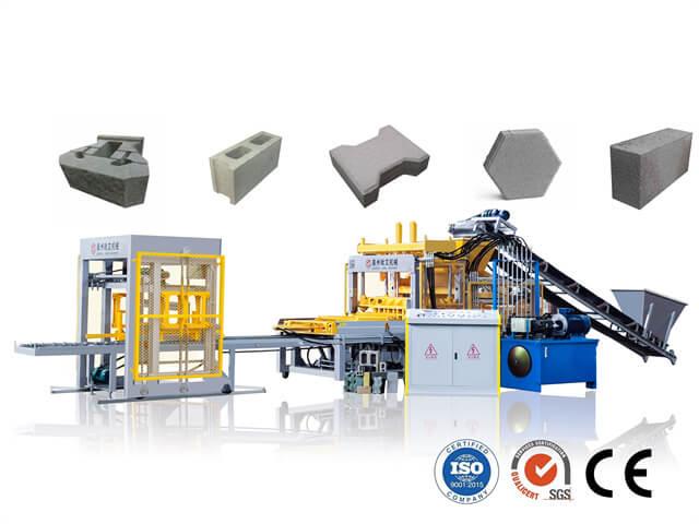 What support is available for installation and training when purchasing an Automatic Concrete Block Machine?