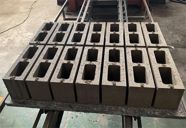 Automatic hollow block making plant in Uganda